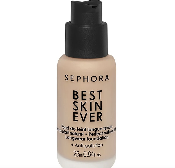 6. Sephora Best Skin Ever - Fondöten 12 Y (25 ml)