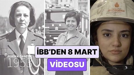 İstanbul Büyükşehir Belediyesinden 8 Mart Dünya Kadınlar Günü Videosu