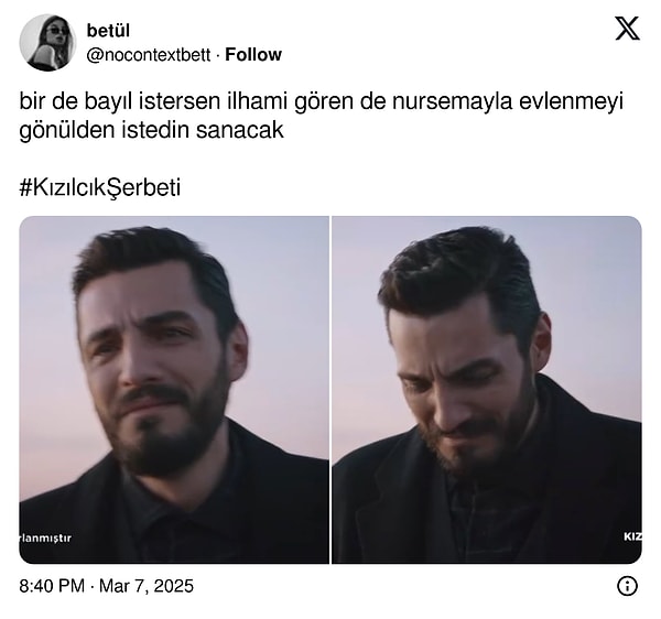 İlhami drama queen çıktı.