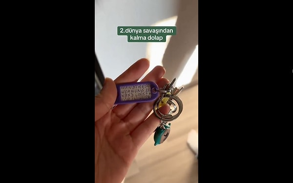 Almanya'ya taşınan br çift, evlerinin duvarında 2. Dünya Savaşı'ndan kalma bir duvar olduğunu öğrendi.