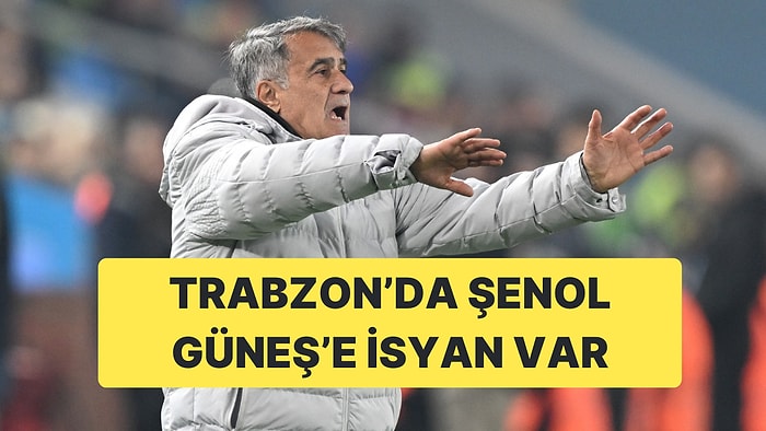 Trabzonspor, Hatayspor'a Kaybetti, Taraftar Şenol Güneş'i İstifaya Davet Etti