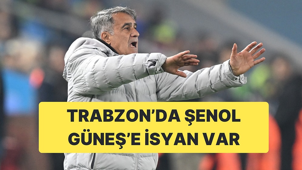 Trabzonspor, Hatayspor'a Kaybetti, Taraftar Şenol Güneş'i İstifaya Davet Etti