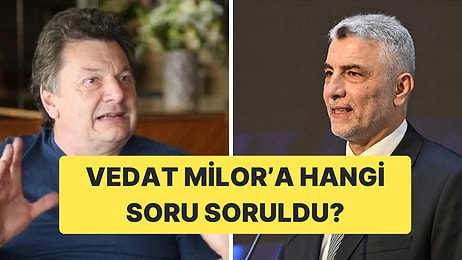 Ticaret Bakanı Ömer Bolat, Vedat Milor'a Sorulan Soruyu Açıkladı