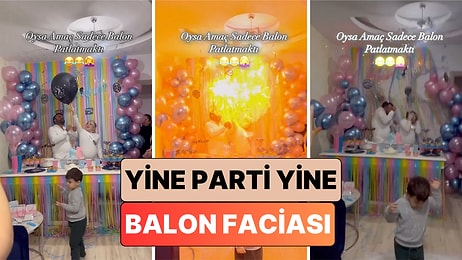 Bir Cinsiyet Öğrenme Partisinde Aile Balonu Çakmakla Patlatmaya Karar Verince Ortalık Savaş Alanına Döndü