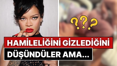 Rihanna Doğum Sonrası Pozlarını Paylaşınca Yeni Bebek Geldi Zanneden Kullanıcıların Yüreğine İndirdi!