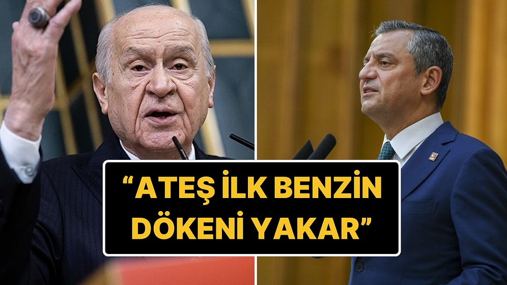 Devlet Bahçeli’den Suriye Açıklaması: "Ateşe Dökülen Benzin İlk Dökeni Yakar"