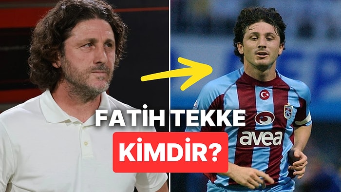 Fatih Tekke Kimdir, Nereli? Trabzonspor Teknik Direktörü Fatih Tekke Hakkında Detaylar