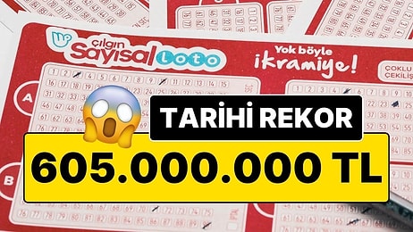 Çılgın Sayısal Loto’da Tarihi Rekor: Sayısal Loto, Türkiye Şans Oyunları Rekorunu Kırdı: 650 milyon TL Geçildi