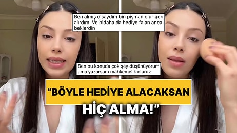 Erkek Arkadaşının Aldığı Hediyenin Rengini Beğenmeyen Kadın: “Böyle Hediye Alacaksan Hiç Alma”