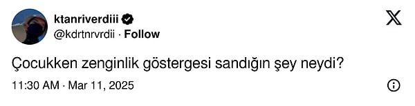 Kullanıcılardan biri, bu soruyu sorarak yepyeni bir tartışmanın fitilini ateşledi.