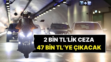 Motosiklet Sürücülerine Ağır Cezalar Geliyor: 2 Bin Liralık Ceza 47 Bin Liraya Çıkacak