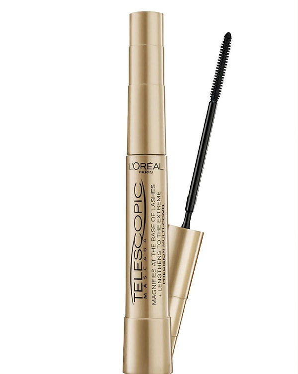 14. L'Oreal Paris Telescopic Gold Maskara - Siyah