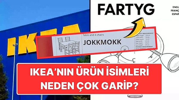 15. IKEA Ürünlerine Verilen Garip İsimlerin Arkasında Yatan Şaşırtıcı Sebep