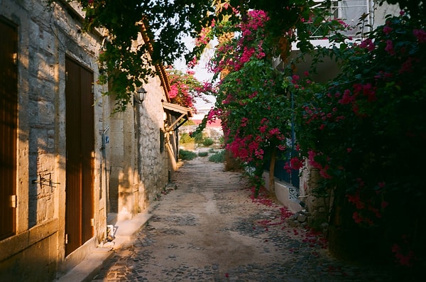 Alaçatı: Peaceful Aegean scenery accompanied by windmills