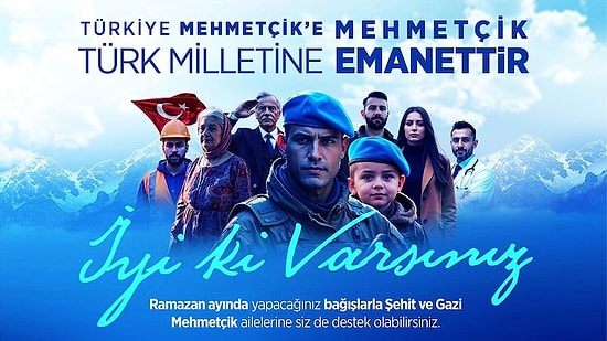 Ramazan’da Mehmetçik Vakfı’ndan Anlamlı Bağış Kampanyası