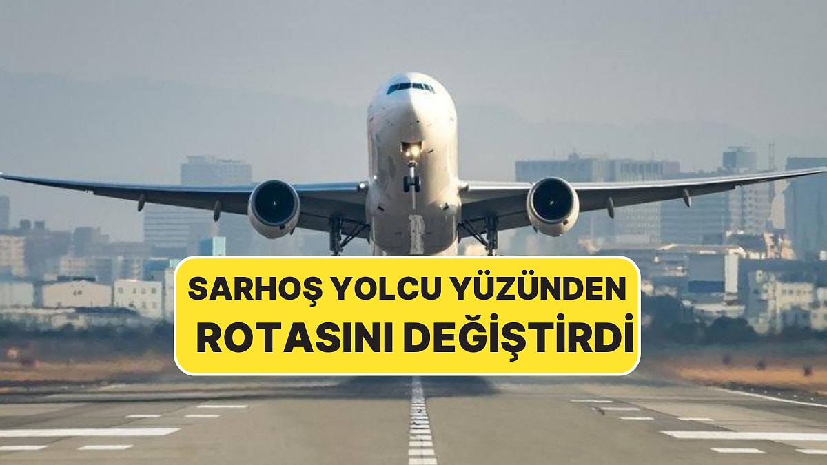 İngiltere&apos;den Mısır&apos;a Giden Uçak, Sarhoş Yolcu Yüzünden Rotasını Değiştirdi!