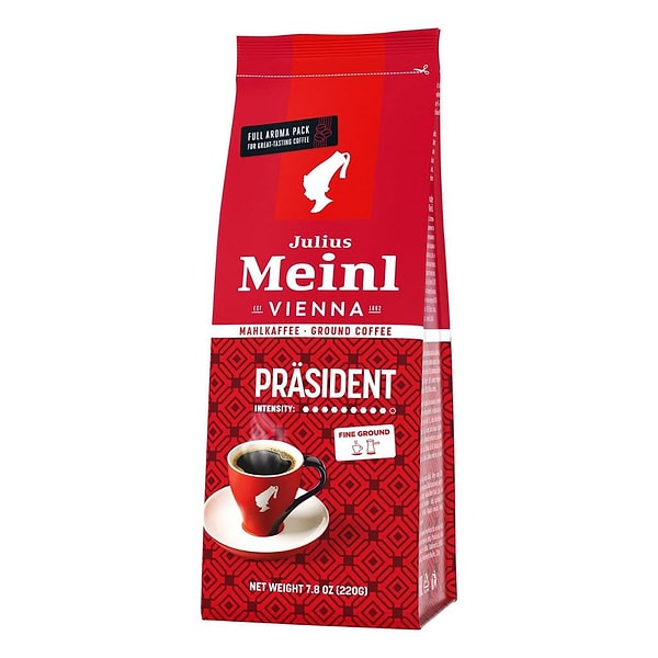 1. Julius Meinl Präsident Blend Öğütülmüş Filtre Kahve