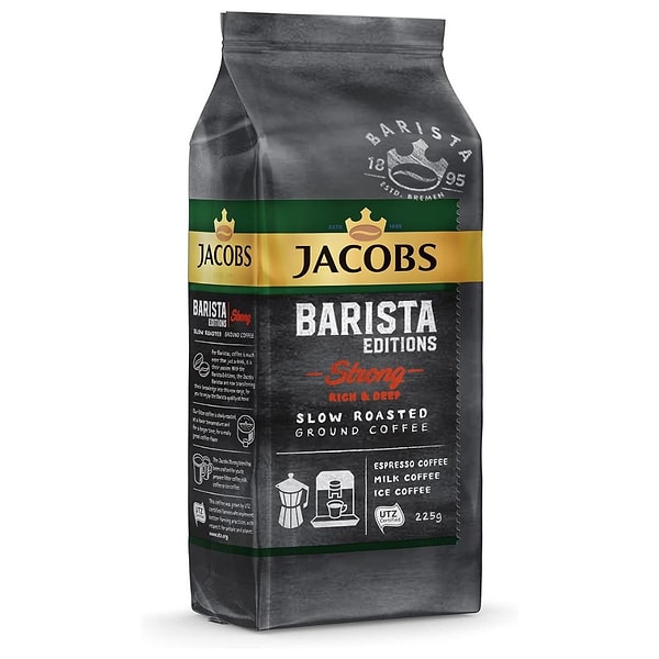 2. Jacobs Barista Intense Öğütülmüş Kahve