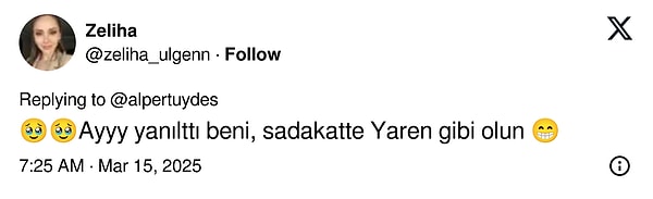 "Sadakatte Yaren gibi ol" 👇