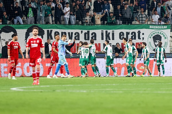 Beşiktaş'ın baskıları sonuç vermedi.