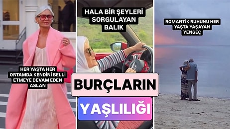 Bir Astrolog Burçların Yaşlılık Hallerini Temsili Videolarla Gösterdi