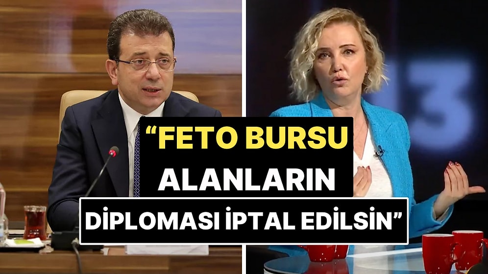 Berna Laçin'den Ekrem İmamoğlu Hakkındaki Diploma Tartışmasına FETO'lu Çıkış