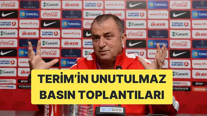 Aforizmalara, Sloganlara Dönüşen Unutulmaz Fatih Terim Basın Toplantıları