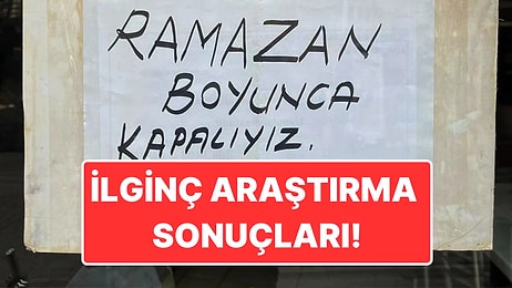 Konda’nın Ramazan Ayı Araştırması: "Lokantalar İftara Kadar Kapansın" Diyenlerin Oranında Düşüş