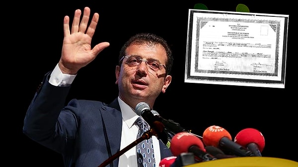 CHP cumhurbaşkanı adayını belirleyeceği ön seçime gitmeye hazırlanırken, adaylığını duyuran Ekrem İmamoğlu'nun diploması iptal edildi.