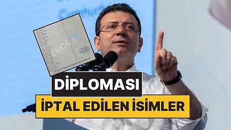 28 Kişinin Diploması İptal Edilmişti: Ekrem İmamoğlu'yla Birlikte Yatay Geçiş Yapan İsimler Ortaya Çıktı