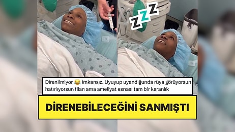 Şarkı Söyleyince Anesteziye Dayanabileceğini Düşünen Kadın Saniyeler İçerisinde Bayıldı