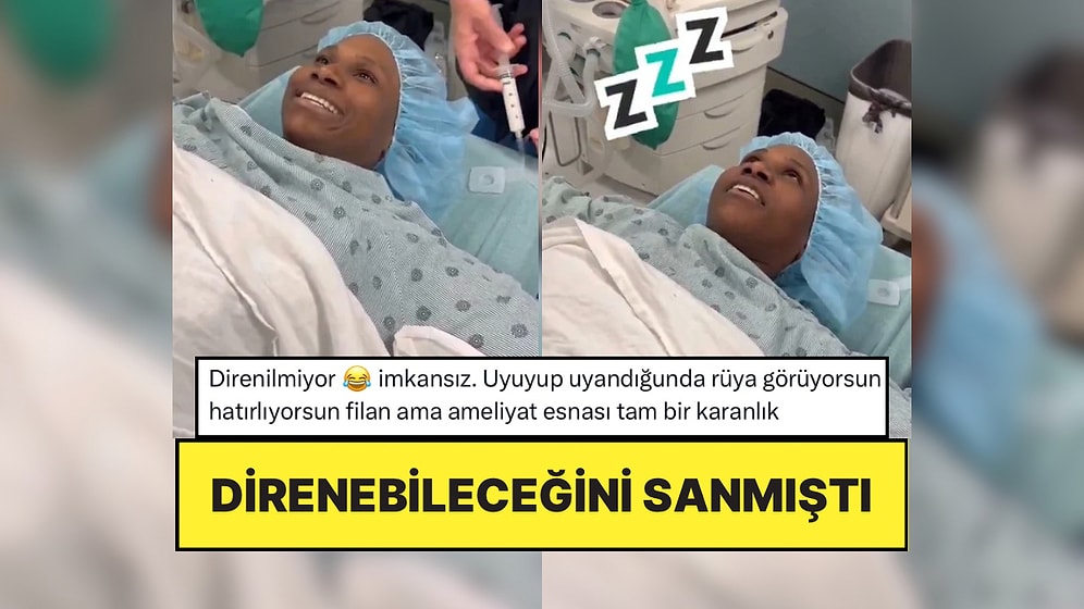 Şarkı Söyleyince Anesteziye Dayanabileceğini Düşünen Kadın Saniyeler İçerisinde Bayıldı