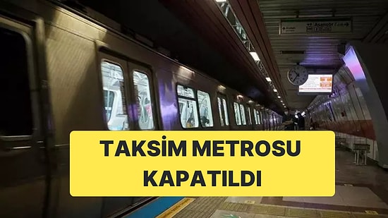 Ekrem İmamoğlu'na Gözaltı Kararı Sonrası Taksim Metro Durağı Kapatıldı