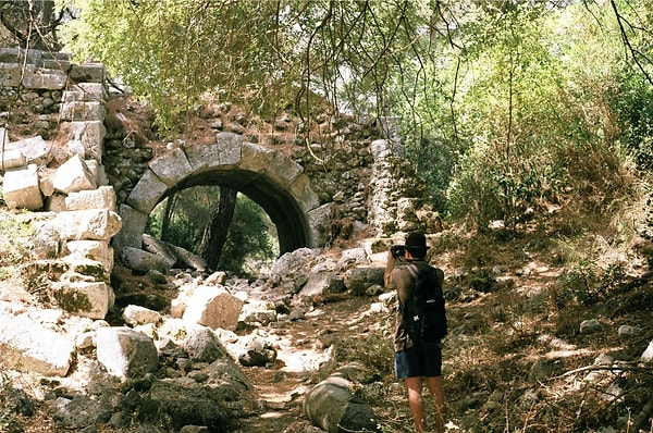 For a more off-the-beaten-path experience, head to Olympos.