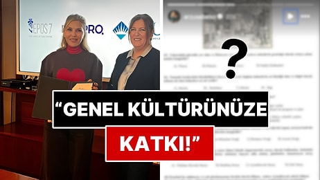 Yeniden Öğrenci Olup Sertifikasını Alan Arzu Sabancı Sınav Sorularını Sosyal Medya Hesabından Paylaştı!