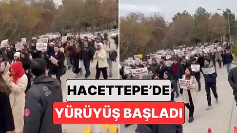 İstanbul'daki Üniversitelerin Ardından Ankara'da da Öğrenciler Protesto Yürüyüşlerine Başladı