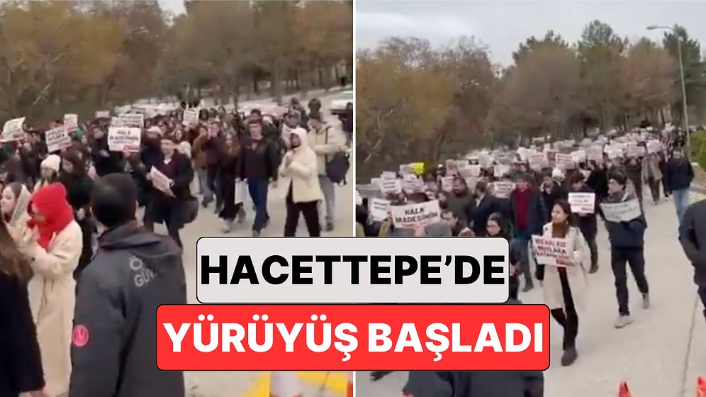 İstanbul'daki Üniversitelerin Ardından Ankara'da da Öğrenciler Protesto Yürüyüşlerine Başladı