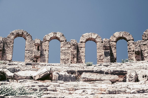 The best time to visit Olympos is during the spring or autumn months when the weather is pleasant, and the site is less crowded, as summer can be quite hot with little shade among the ruins.