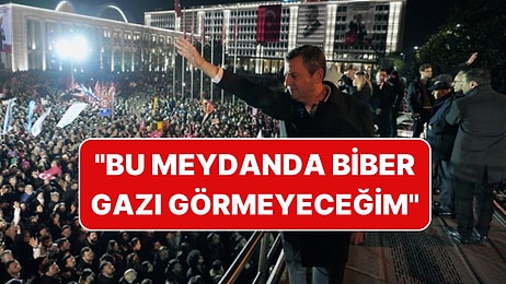 Saraçhane'de İkinci Gün: Özgür Özel'den Polise Tepki: ''Bu Meydanda Biber Gazı Görmeyeceğim''