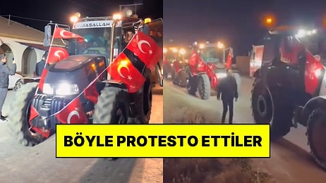 Konya Ereğli’deki Çiftçiler Traktörleriyle Ekrem İmamoğlu’na Destek İçin Bir Araya Geldi