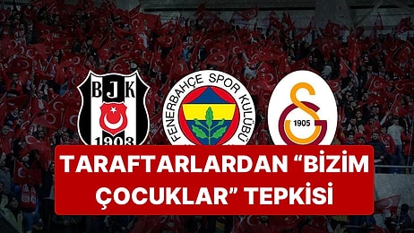 Beşiktaş, Fenerbahçe ve Galatasaray Taraftarları Kulüplerinin Gündeme Sessiz Kalmasına Tepki Gösterdi