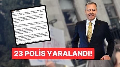 Bakan Ali Yerlikaya Açıkladı: Eylemlerde 1133 Kişi Gözaltına Alındı