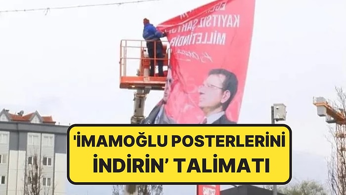 İstanbul Valiliği Harekete Geçti: ''İmamoğlu Posterlerini İndirin''