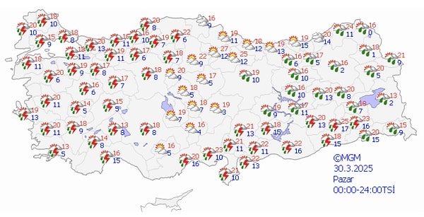 Meteoroloji Genel Müdürlüğü'nce yapılan tahminlerin yanında uzmanlardan da benzer yorumlar geldi: Bayram yağışlı geçecek.