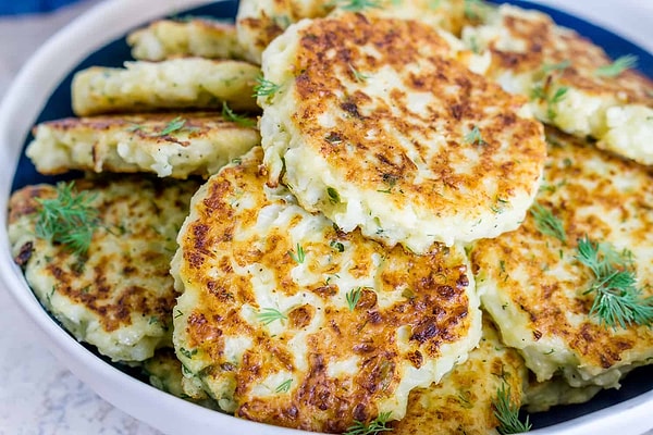 1. Karnabahar Köftesi ve Patates Kroket Görseli