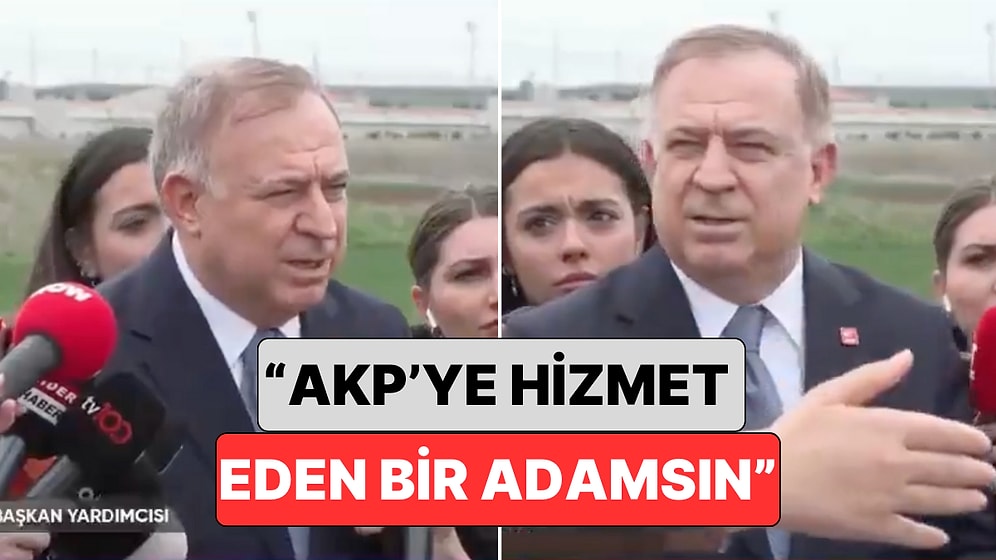 CHP’li Gökan Zeybek’e Canlı Yayında Bir Vatandaştan Tepki: "Sen Bugün AKP'ye Hizmet Eden Bir Adamsın!"