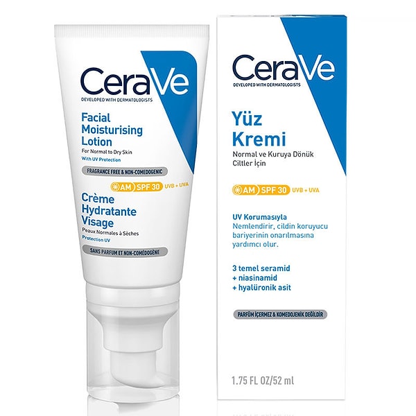CeraVe SPF30 Nemlendirici Yüz Kremi