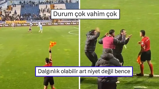 Eyüpspor - Başakşehir Maçında Taçtan Gelen Topa Ofsayt Bayrağı Kaldırdı