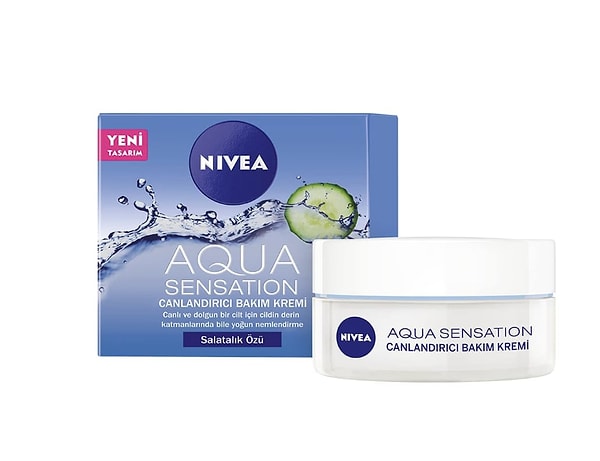 NIVEA Aqua Sensation Canlandırıcı Yüz Bakım Kremi