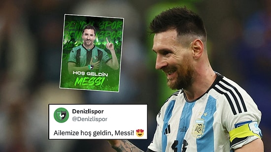 Başkanı Açlık Grevi Yapan Denizlispor'dan 1 Nisan'da Lionel Messi Paylaşımı